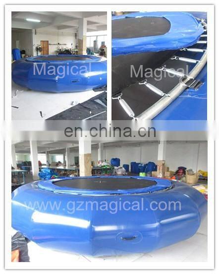 Inflatable trampoline inflatable water trampoline inflatable water games