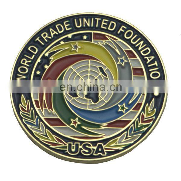 gold star shape metal lapel pin