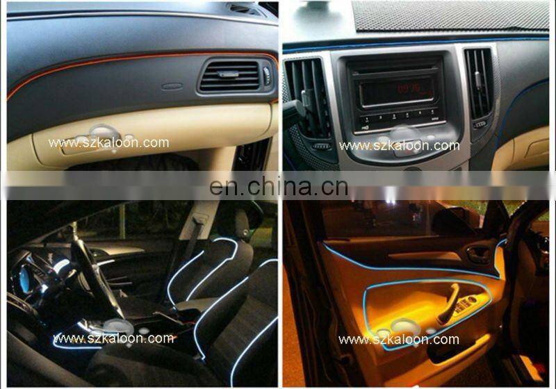 NEW Design Female to Male 2 Pin Connector EL wire 5-way splitter Extension cable for EL tape