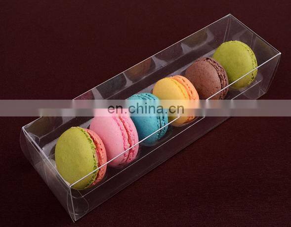 2015 rectangle pvc cake trasparent box