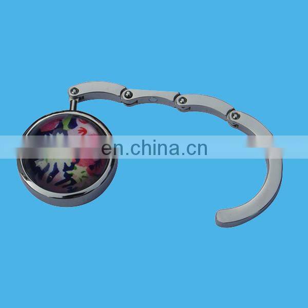 custom foldable school bag hanger with stones