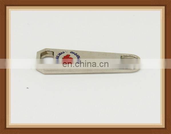 custom metal zipper puller with high quality for clothing