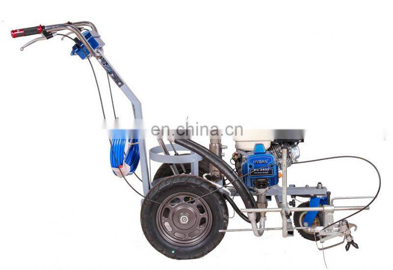HB3400-II Two component road line marking airless paint sprayer machine