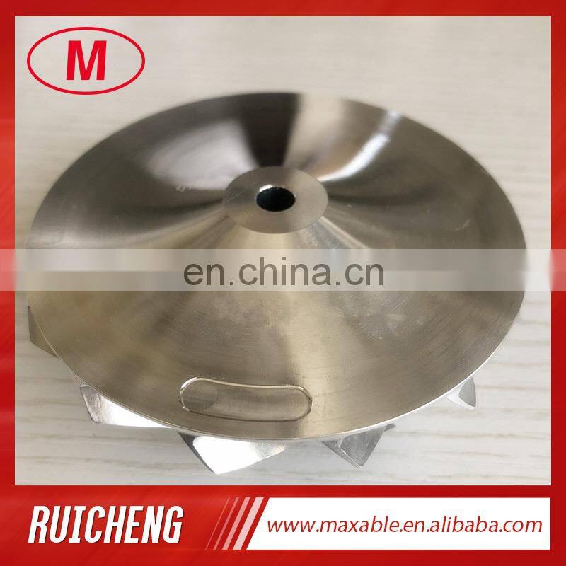 T04E 62.45/82.36mm 7+7 blades high performance turbocharger billet/milling/aluminum 2618 compressor wheel For GTX3582 turbo