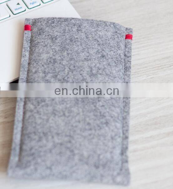 Felt Mobile Phone Pouch Case Bag