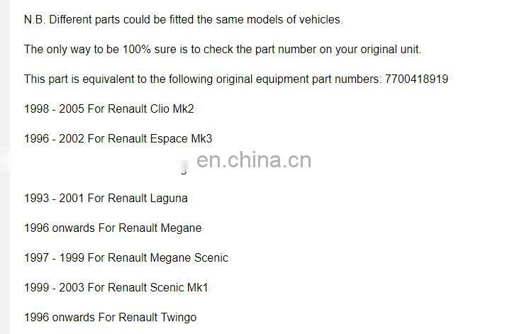 Speed Speedometer Odometer Sensor SS2 7700418919 6001546127 7700414694 255301 For Renault Clio Mk2 Espace Mk3 Kangoo Megane