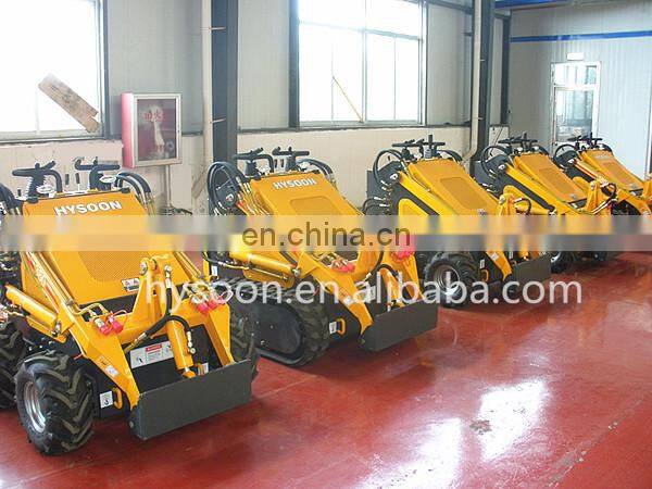 23hp Briggs & Stratton gasoline Mini track skid steer loader for sale