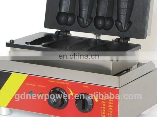 Taiwan carved burning,a piece of gayke,penis shape waffle for sale