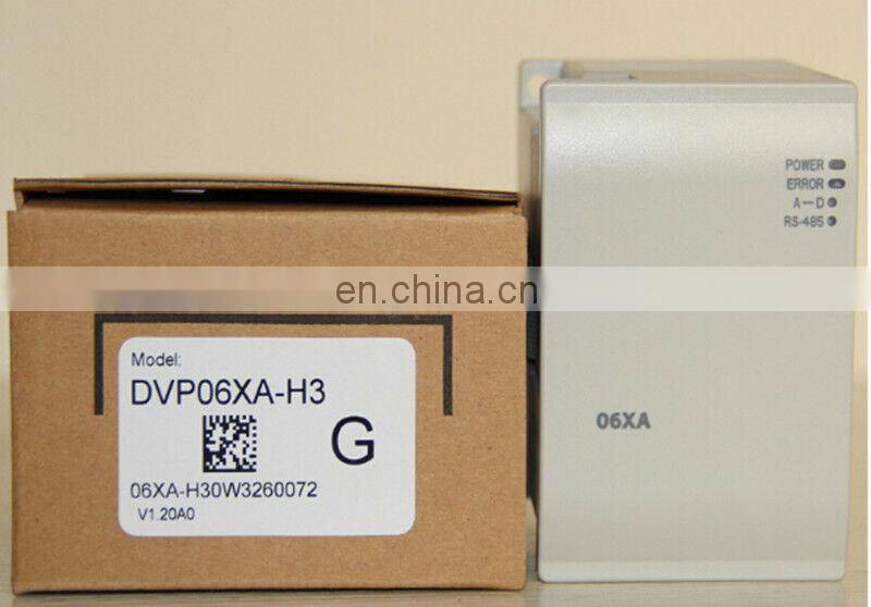 New and Original Delta Module DVP06XA-H3 Analog Extension Module DVP06XA-H3 Mask Machine Automation