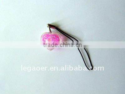 Mini Colorful Liquid Sand Timer Keychain, Custom Fridge Magnet