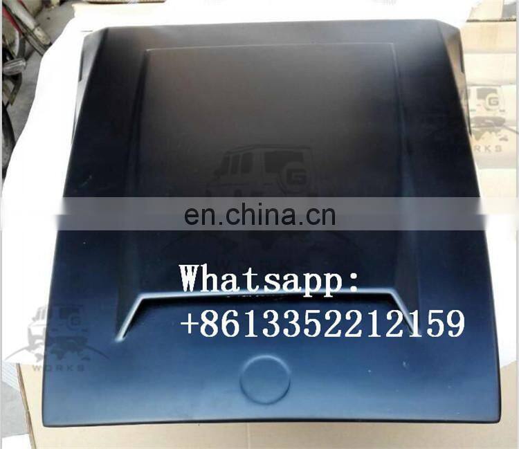 G class W463 FRP material hood cover fit for G-wagon W463 G500 G550 G55 G63 G65 bonnet with B logo