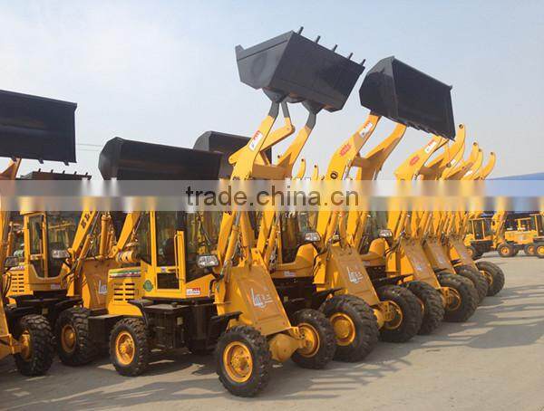 ZL08 china articulated hydraulic mini compact wheel loader for sale