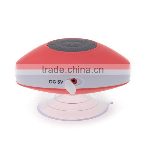 Waterproof suction cup bathrooms wireless bluetooth speaker