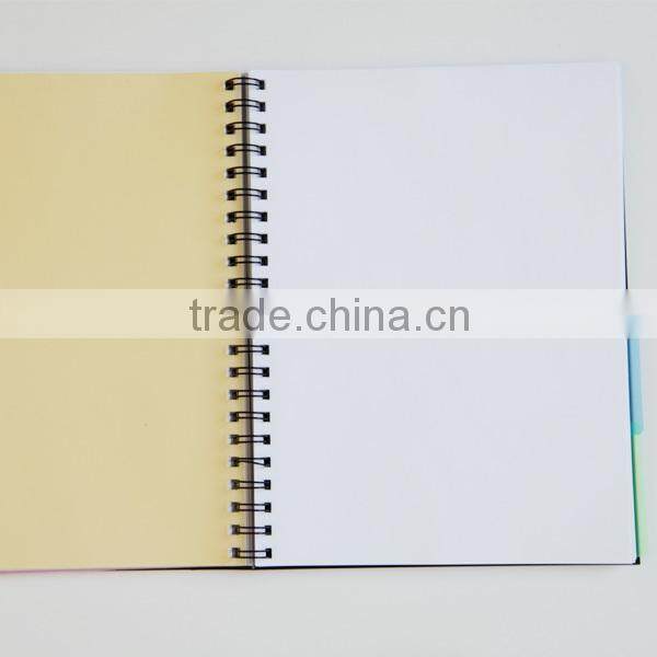 custom printed perforated notebook spiral paper