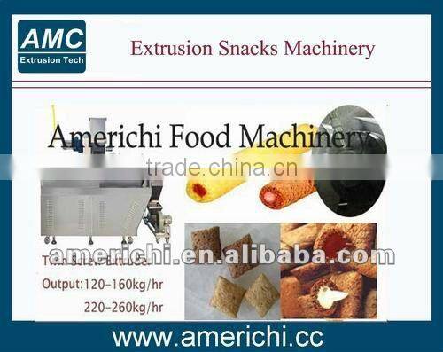 Co extrusion snacks machines