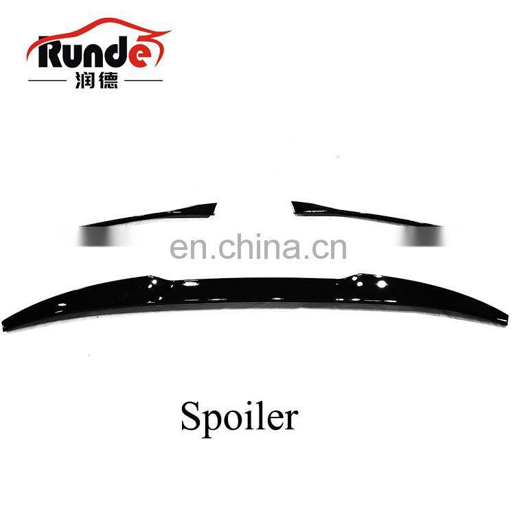 Runde Car Modification For 18+ G02 BMW X4 Upgrade To X4M Body Kit Front Bumper Rear Lip Exhaust Spoiler