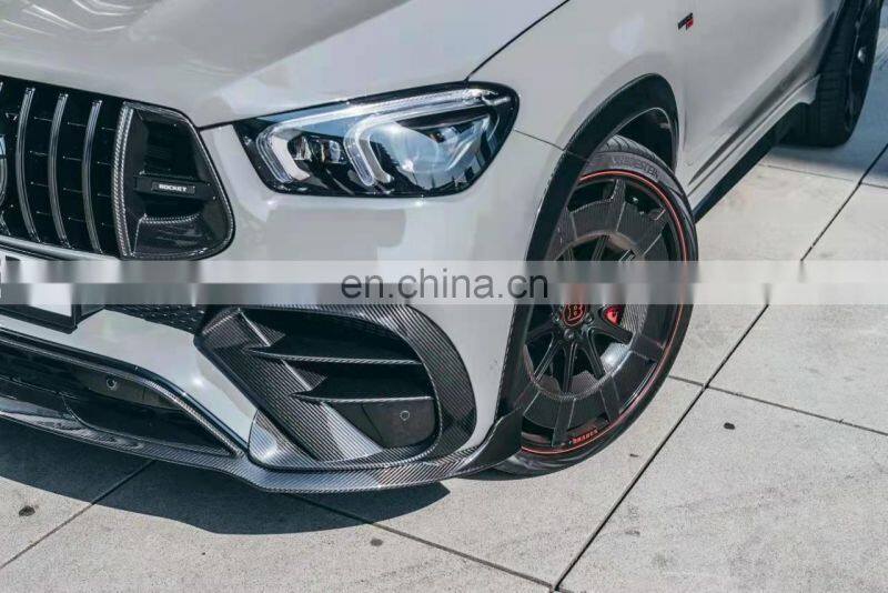 Runde Bra bus 800 Automotive Kits For Mercedes-Benz GLE63 B Style Top Quality Carbon Fiber Body Kit