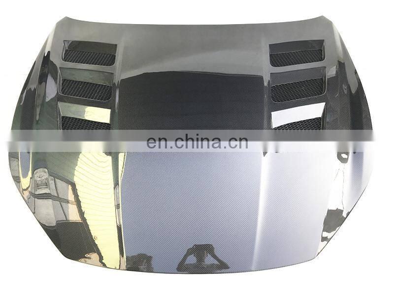 Runde Car Modification Carbon Fiber Material Body Parts Engine Bonnet Hood For 2014-2020 Maserati Ghibli Hood