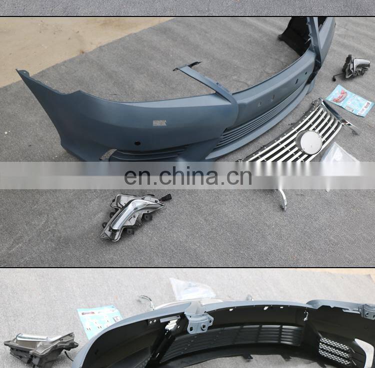 Runde ABS Material Modified New Style Front Body Kit For 2006-2012 Lexus ES240 250 300H 350 Front Bumper Headlight