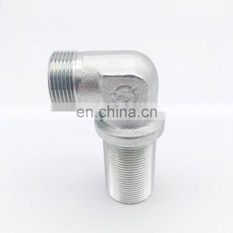 Haihuan Pressed Elbow Bulkhead Carbon Steel Brass Elbow Fitting for Sale