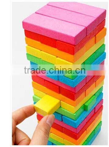 education block toy wooden game learning toys math wooden block game toys wood baby child toy wholesale cheap toy building block