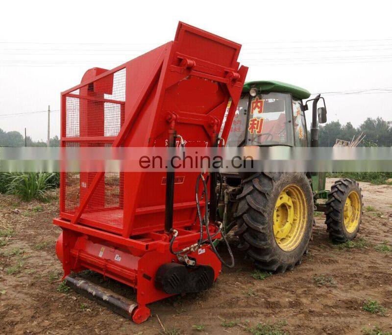 tractor forage harvester silage straw recycling machines corn straw silage chopping and collecting machine