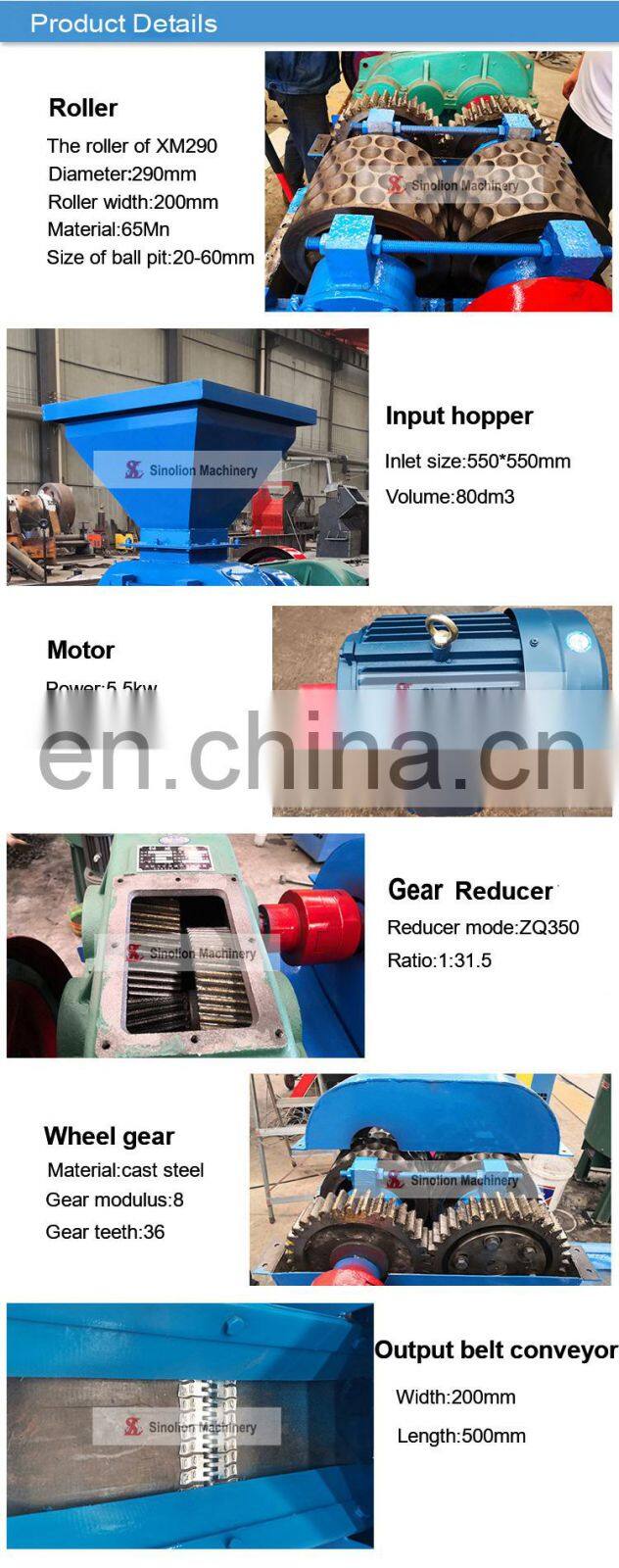 Environmental laboratory ball press machine small briquette compressor machine