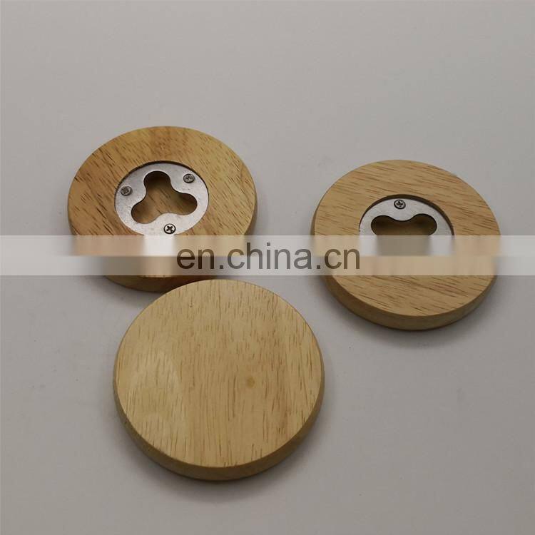 Pinbo Wholesale Wood Bottle Magnet Opener