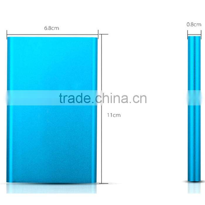 3000mAh Ultrathin portable mobile phone charger for iPhone