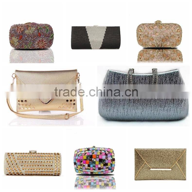 2015 fashion wedding ball pearl beaded clutch bag wedding bag