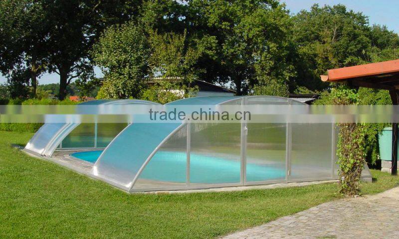 2016 Fashion swimming pool telescopic cover