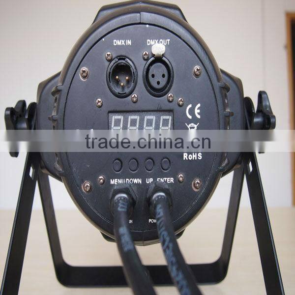 Stage Show and wedding LED parlihgt can dmx rgbw 4 in 1 led par light