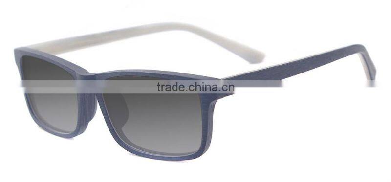 Custom made promotional uv400 polarized wood texture sunglasses no minimum
