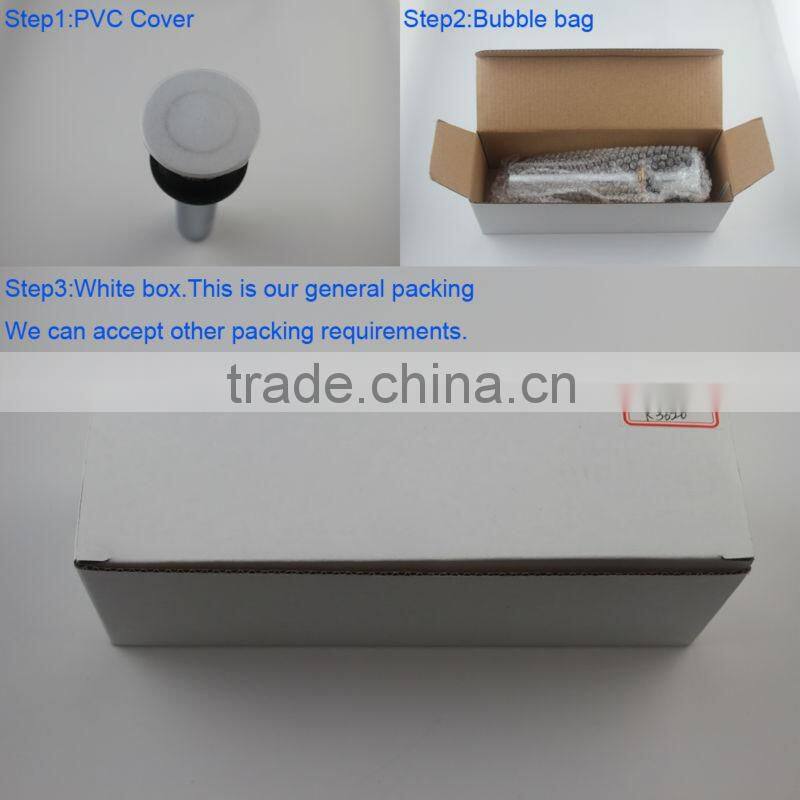 Best Selling Brass waste clic-clac bath drainer no overflow (K242-D)