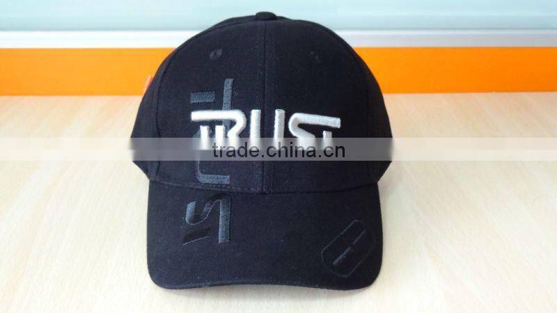100% cotton promotion hat with embroidery logo