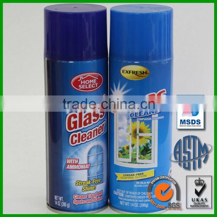 Streak-Free Foaming Action Glass Cleaner