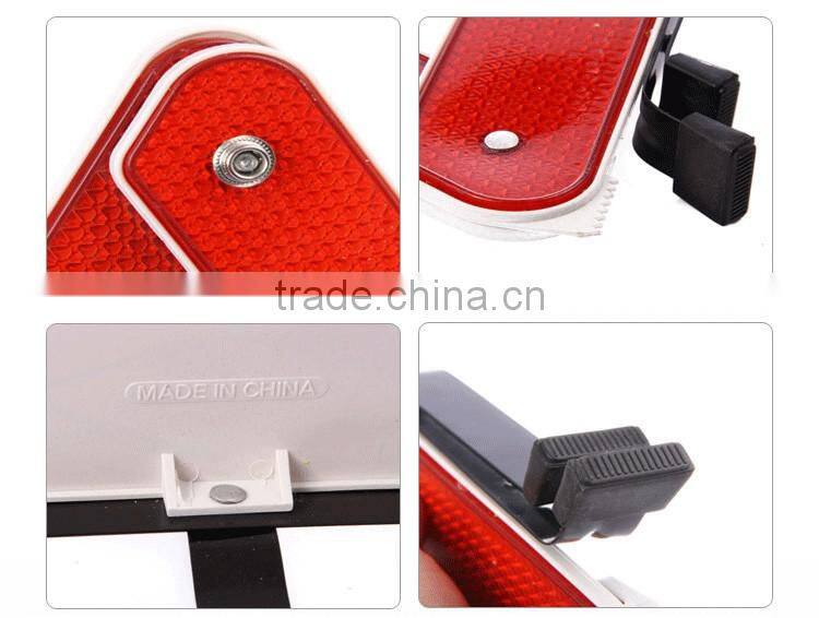 Safty reflective high quality traffic warning sign triangle for car