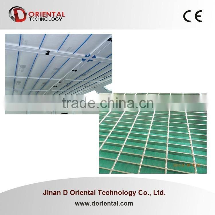 DOT-C1 CE Oil Burner Heating EPS/rock wool 12.5KW high insulated Car Spray Booth