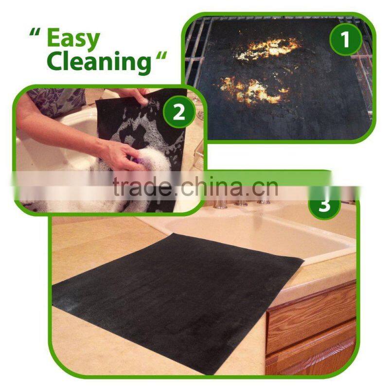 BBQ RIGID GRILLING MAT NonStick TEFLON BBQ GRILL LINER