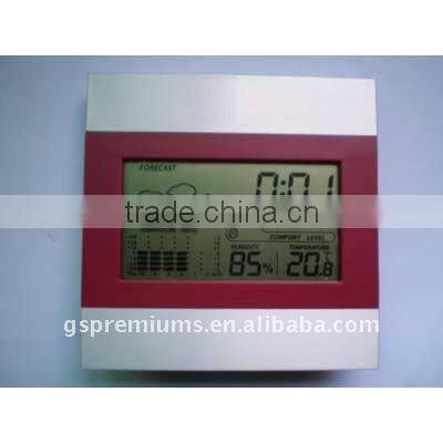 barometer weather station clock
