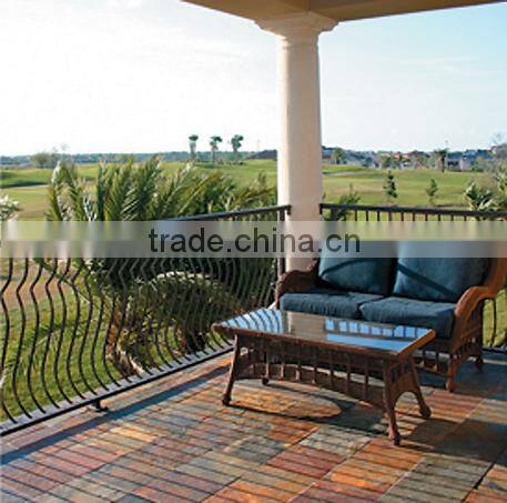 Natural rusty Slate cube Tile for Paver and wall for sale