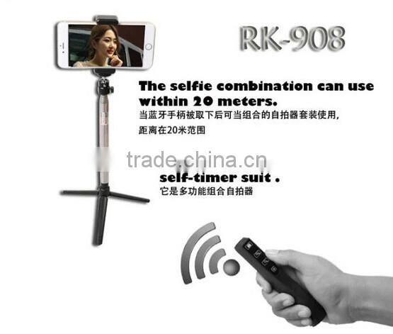 Multifunctional Wireless Zoom Bluetooth Selfie Stick Monopod