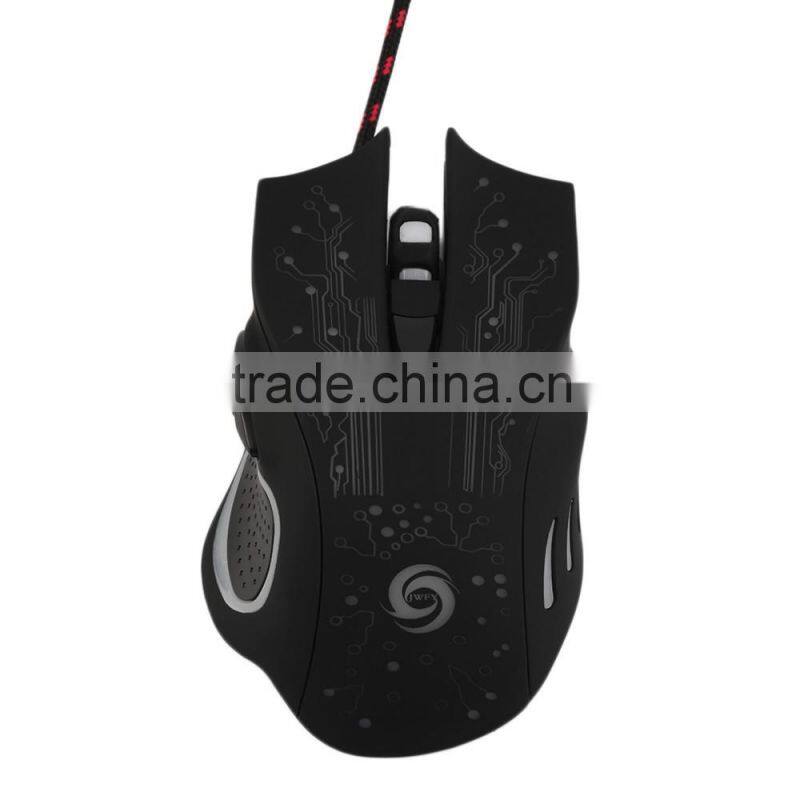 High Quality 5500DPI Optical Colorful Lights Wired Game Gaming Mice Mouse for Laptop PC New Arrival