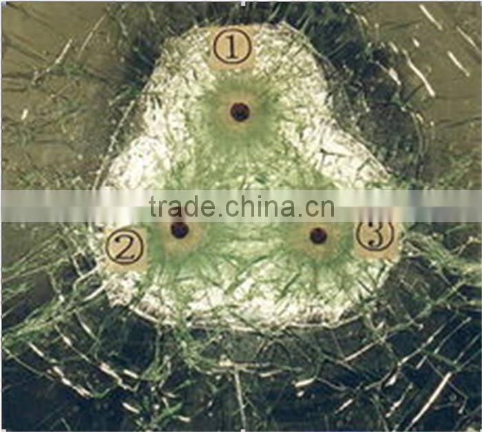 Made in china good quality 70mm bullet proof glass