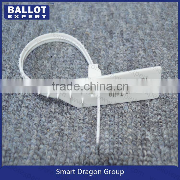 SE-SLP0020 white ballot box seals, box plastic packing seal