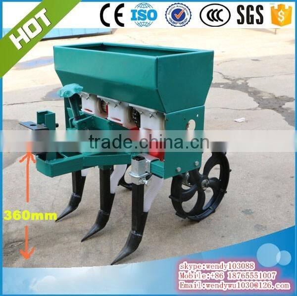 3 Lines Power tiller seeder manual fertilizer seeder