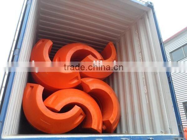 Plastic hose floater with PU foam filled in China