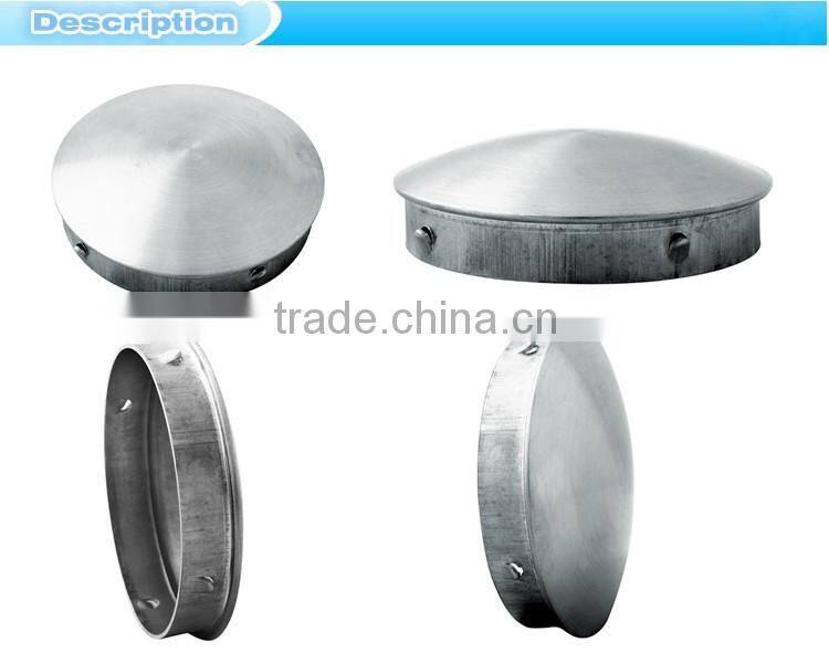 EC-10 steel rod end cap for stairs