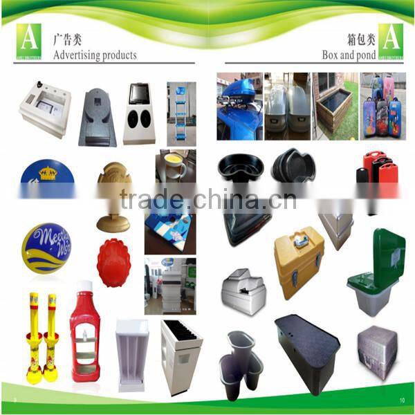 Vacuum forming plastic promotion advertising display pallet