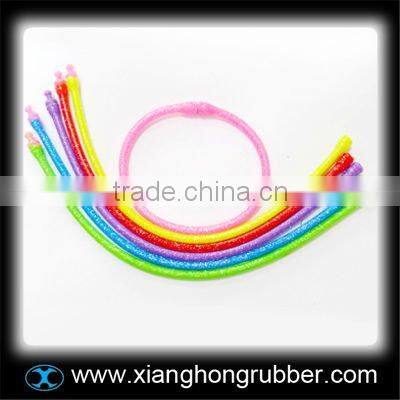 lovely silicone wristband with cartoon pendants